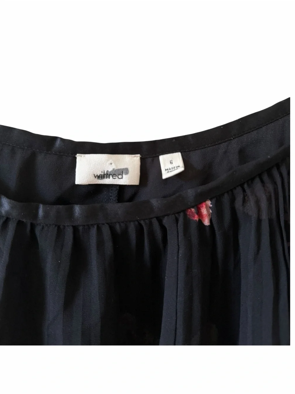 Wilfred Floral Print Skirt